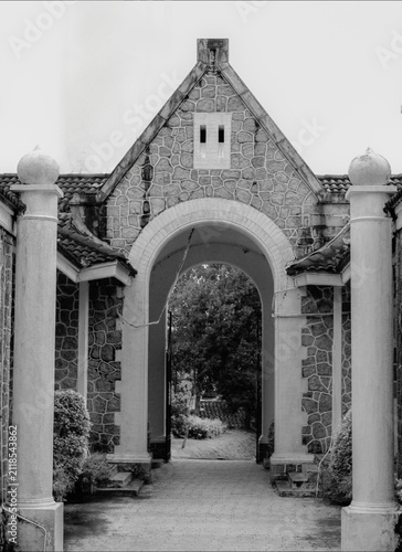 old stone church
