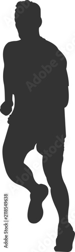 Running Silhouette