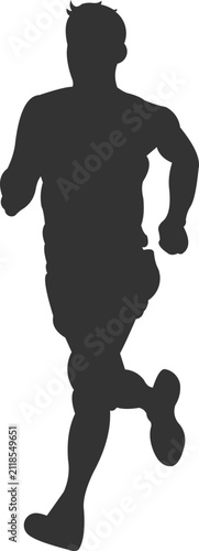 Running Silhouette