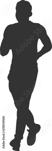 Running Silhouette