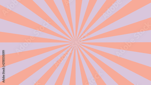 Pink and gray radial stripes background design for creative projects