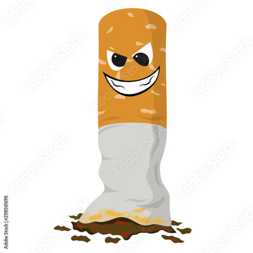 Scary Cigarette Emoji