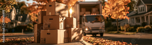 Moving Day in Autumn Splend...