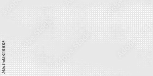 Konstfotografi Dot white gray wave light technology texture background