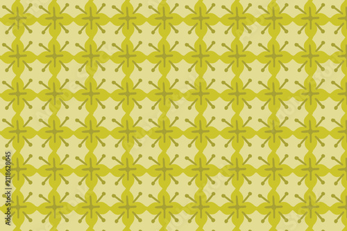 Abstrack Floral Hand Drawing Pattern