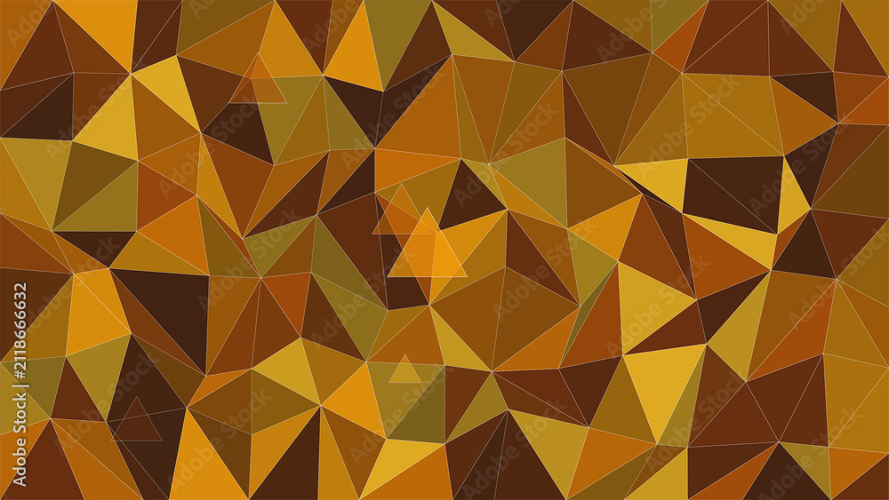 Fototapeta premium Geometric Polygon Gradient Background with Low Poly Triangles and Crystal Facets Variation