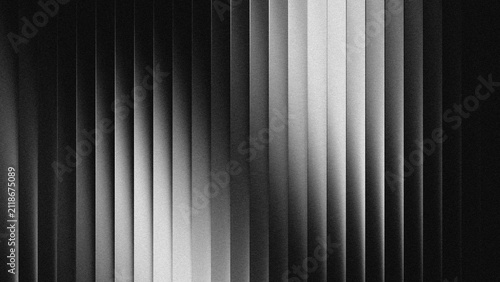 Foto Black white wave fractal glass gradient blurred background, abstract transparent glass trendy wallpaper grainy noise texture