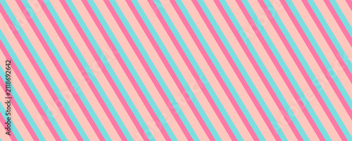 Elegant pink and turquoise striped seamless pattern featuring vibrant diagonal lines. Ideal for scrapbook paper, gift wrap, stationery, digital backgrounds, and creative surface designs.