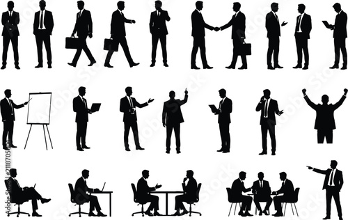 silhouette, people, business, vector, silhouettes, illustration, group, family, person, walking, fashion, model