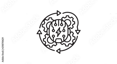 Artificial intelligence system optimization cycle with intelligence artificial optimization lightning