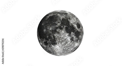 Moon Lunar Surface Gray Black Cratered.