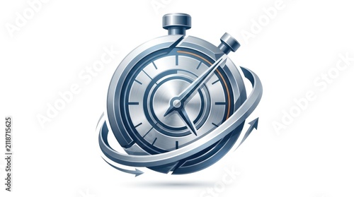 stopwatch timing speed and motion.
