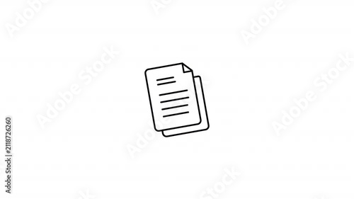 Document Line Icon