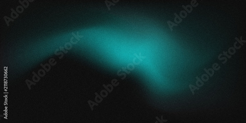 Abstract teal glowing blurred background with dark gradient, soft cyan defocused light texture, modern luminous backdrop, dreamy atmospheric illumination, artistic minimal wallpaper for web design
