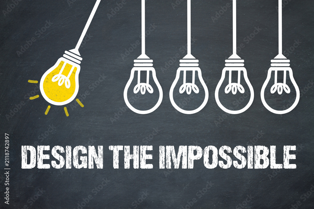 Fototapeta premium Design the impossible 