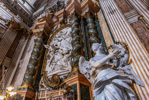 Photography Sant Ignazio church , Rome, Italy