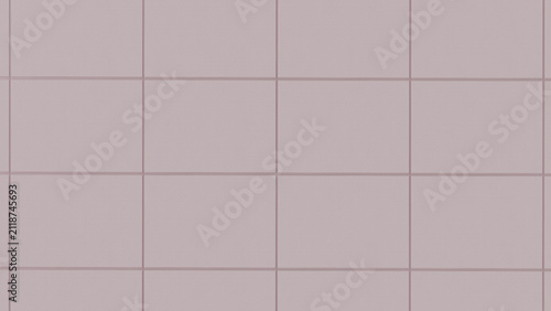 Subtle blush pink tiled surface featuring dark, thin grout lines that create a precise geometric grid pattern, ideal for modern backgrounds, minimalist designs, and elegant architectural concepts