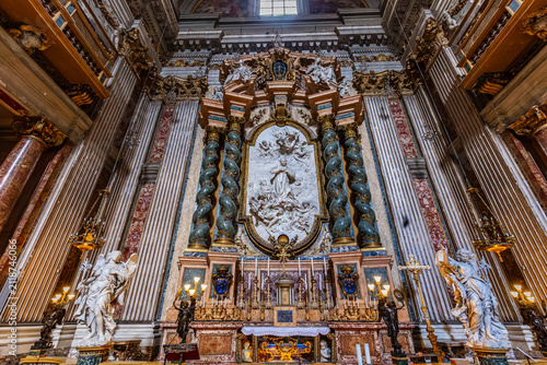 Photography Sant Ignazio church , Rome, Italy