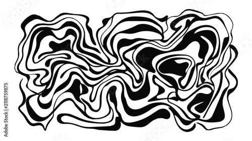 black abstract marble texture with fluid organic shapes and natural wave patterns for background design
