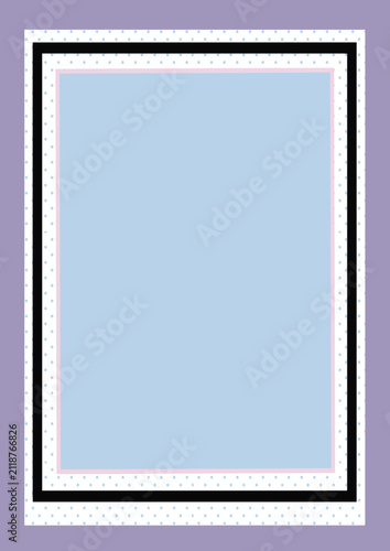 BLACK SIMPLE FRAME DESIGN TEMPLATE