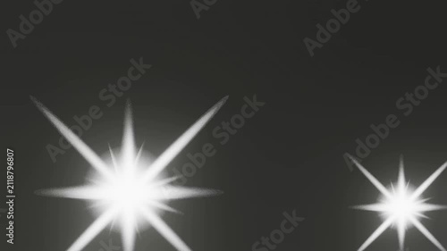 Multiple camera flash lights burst animation overlay for video editing.