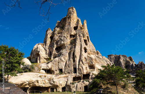 Bild auf Leinwand Cappadocia Rock Formations and Cave Houses in Göreme