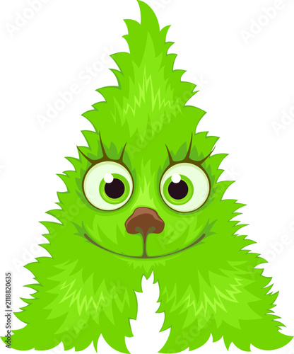 Alphabet . Cute monster letter.Cyrillic alphabet.	
