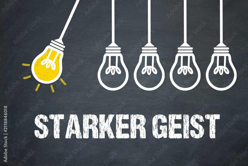 Fototapeta premium Starker Geist 