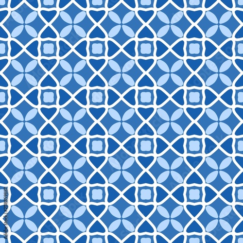 seamless pattern with geometric shapes