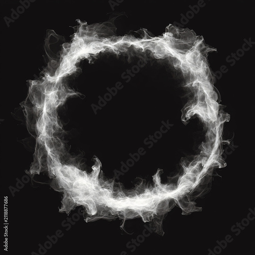 A circle with the glow quot in the dark