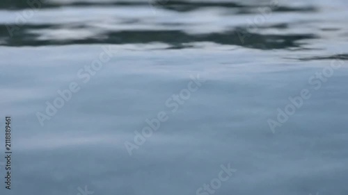 Calm Water Surface Reflection Close-Up Ideal For Nature Backgrounds And Meditative Visuals