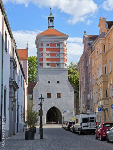 Rotes Tor historic landmark in Augsburg, Germany