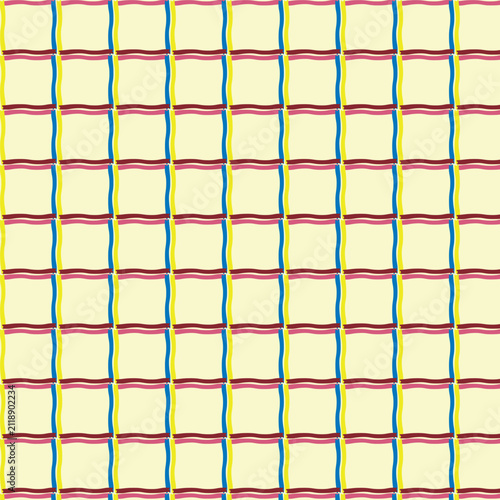 abstract curved checkered vector lines pattern background design.