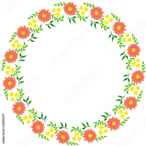 wreath of flowers