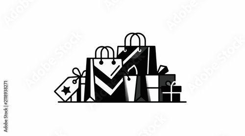 A collection of shopping bags and gift boxes (1)