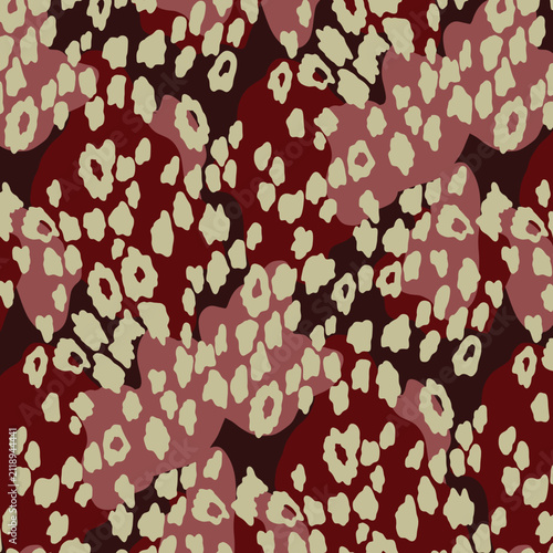 Grunge Macro Elements Jaguar Animal Skin Furry Vector Art Hand drawn, Leopard, Cheetah Skin Abstract shapes, vivid bright colors, trendy suitable for print on surface all over print seamless pattern