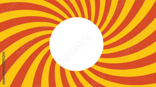 Background vector graphic red sunburst spiral pattern