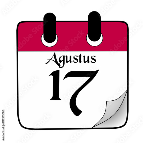 calendar icon dated August 17th