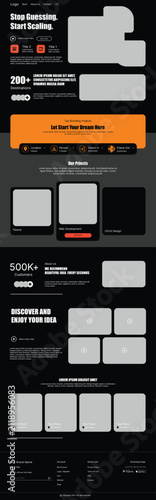 Branding Agency Website Landing Page