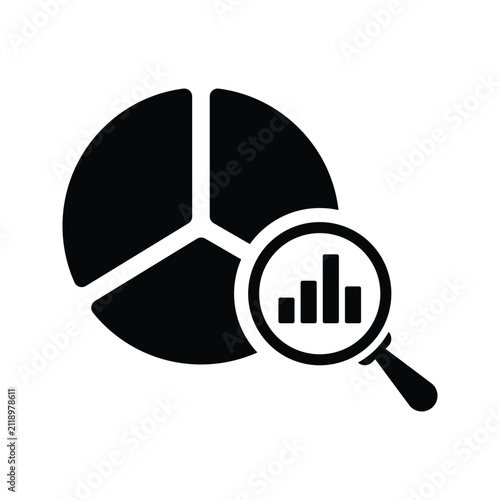 Pie Chart analysis icon