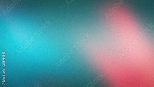 Blurred teal blue and soft pink abstract grainy background gradient with 4K resolution for wallpaper and banner