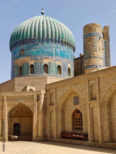 Balkh, Afghanistan - one of the pearls of Afghanistan, Balkh displays a lot of history. Here in particular amazing Green Mosque

