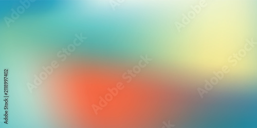 Blurred color gradient background, abstract Blue orange grain gradation texture, vector soft yellow green texture blur abstract background