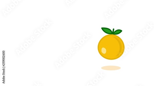 Orange floating shapes drift gently across a clean white background, with abstract elements suspended in a minimal composition