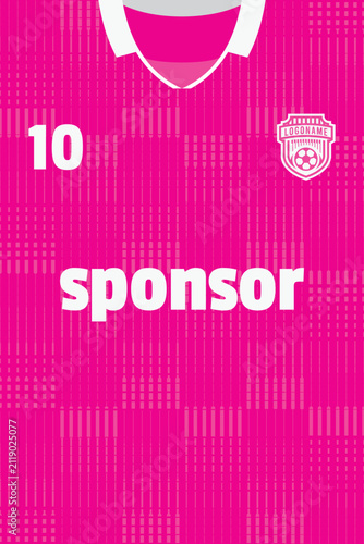 Sport jersey parttern design template