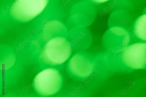 Green bokeh abstract background for ecology and sustainability design