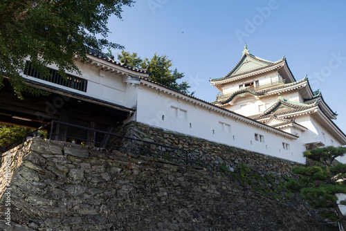 和歌山城の天守閣