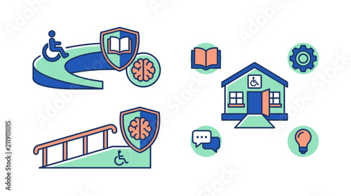 Education Accessibility for All: Icons of Inclusion
