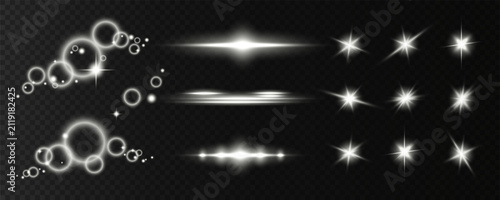 
Lens Flare, light glow effect. sun or realistic shining star with backlight effect.
bokeh glitter and sparkles or sparkles on transparent background.
