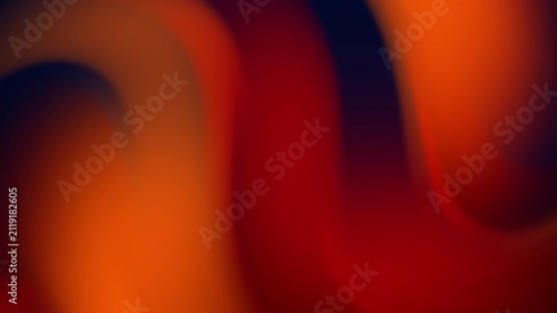 A soft and fluid abstract background featuring smooth transitions between deep red, vibrant orange, and dark black tones. This liquid-style motion graphic is ideal for modern creative projects and pre
